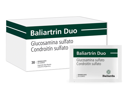 Baliartrin Duo_1500-1200_20.png Baliartrin Duo Glucosamina sulfato Condroitín sulfato dolor Condroitín artritis antiinflamatorio Artrosis Baliartrin Duo Glucosamina